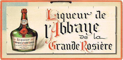 1910 Liqueur de L'Abbaye De La Grande Rosiere , 