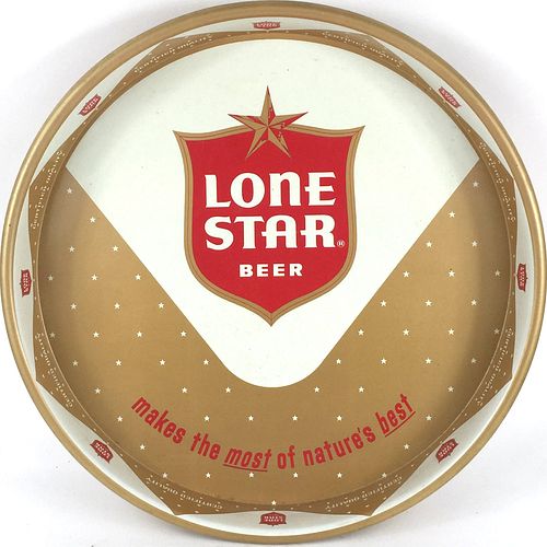 1964 Lone Star Beer 13 inch tray San Antonio, Texas