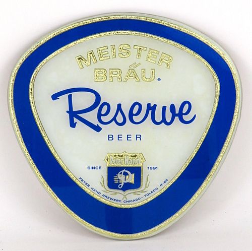 1966 Meister Brau Reserve Beer ROG Chicago, Illinois
