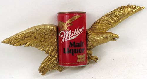 1972 Miller Malt Liquor Eagle Wall Sign Milwaukee, Wisconsin