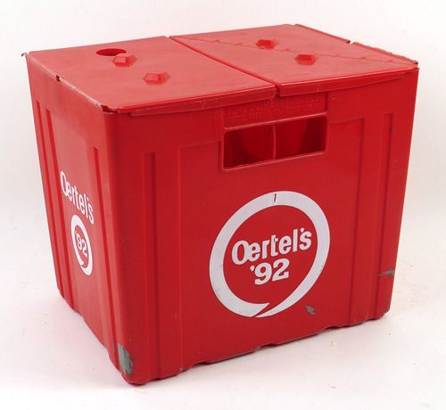 1967 Oertel's '92 Beer 12-pack plastic crate Louisville, Kentucky