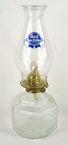 1975 Pabst Blue Ribbon Beer Oil Lamp Milwaukee, Wisconsin