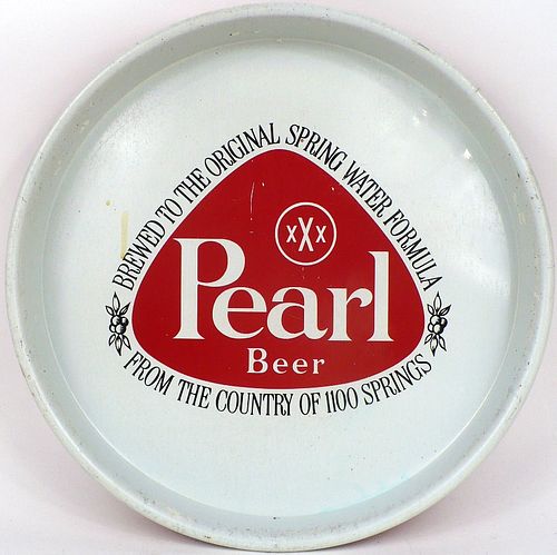 1971 Pearl Beer 13 inch tray San Antonio, Texas