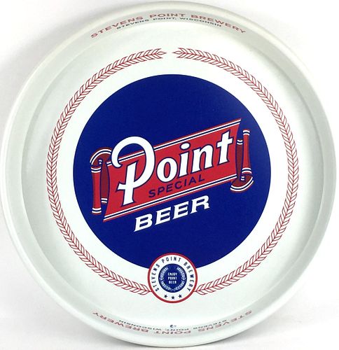 1968 Point Special Beer 13 inch tray Stevens Point, Wisconsin