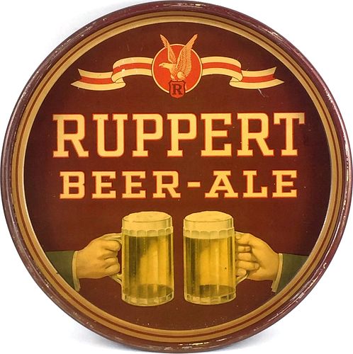 1938 Ruppert Beer-Ale 13 inch tray New York, New York