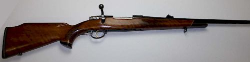 Ad Heller "Alpine Supreme" custom Mauser action in .308 Win with custom Monte Carlo curly walnut sto