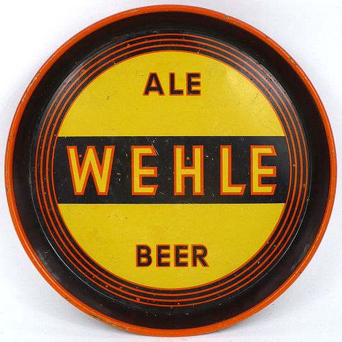1935 Wehle Ale/Beer 12 inch tray West Haven, Connecticut