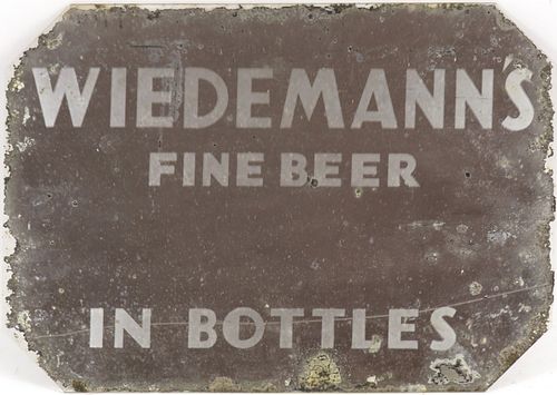 1933 Wiedeman's Fine Beer Mirror Newport, Kentucky