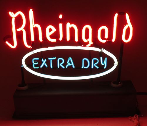 1940 Rheingold Beer Countertop Neon New York (Brooklyn), New York