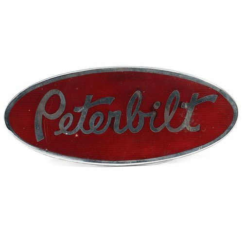 Peterbilt Truck Badge