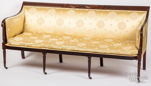 New York Federal mahogany sofa, ca. 1805