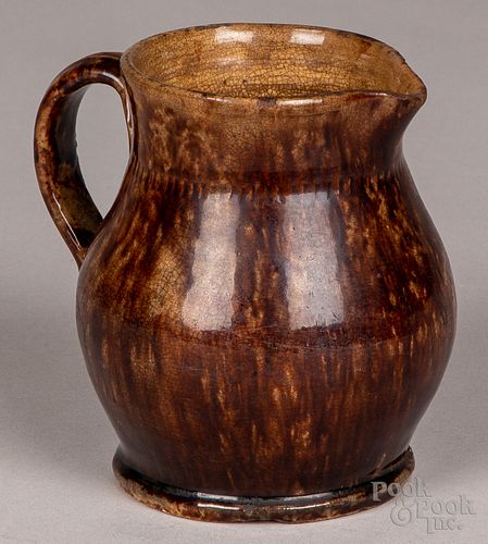 Stoneware pitcher, early 19th c.