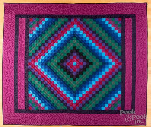 Three contemporary Amish quilts