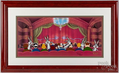 Virgil Ross Bugs Bunny animation cel, #340/750