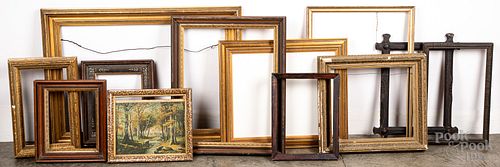 Twelve miscellaneous frames, 19th and 20th c.