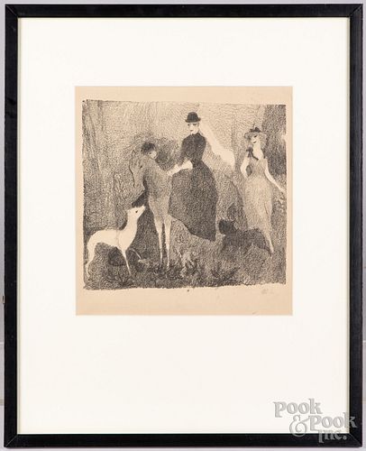 Marie Laurencin lithograph