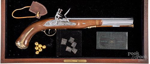 George Washington Harpers Ferry flintlock pistol