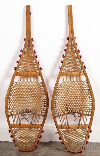 Pair of snow shoes, early 20th c.