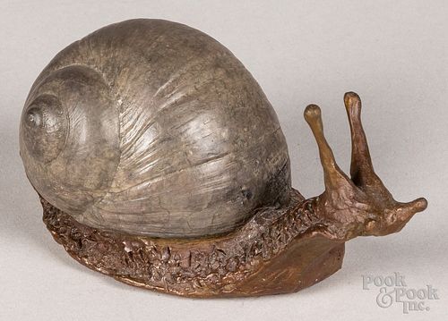 William Turner bronze snail