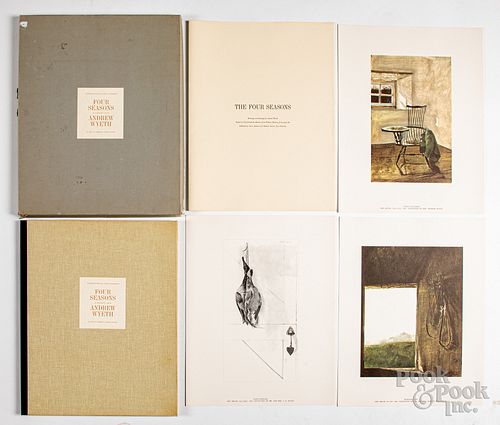 Andrew Wyeth Four Seasons print set