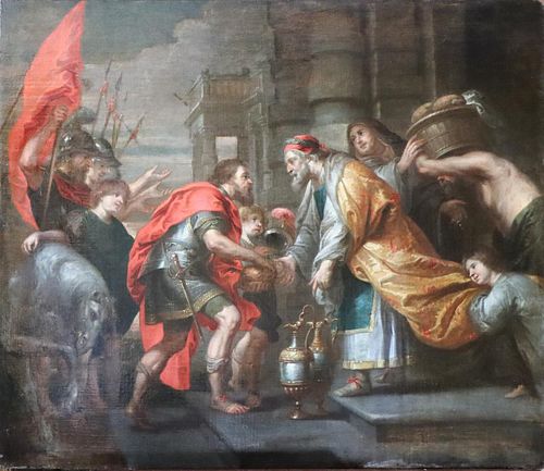 Important 18th Century Old Master Painting, Signed