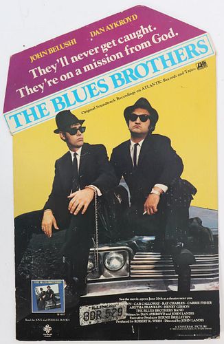 Rare Blues Brothers Soundtrack Display Stand