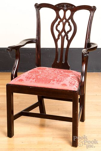 Stickley Chippendale style dining chair