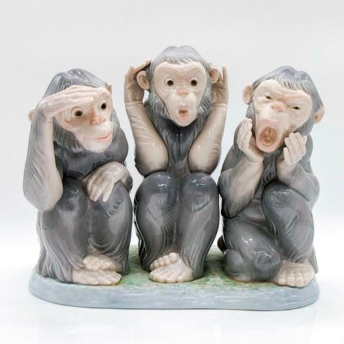 Monkey Business 1006034 - Lladro Porcelain Figurine