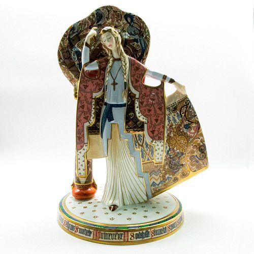 Minton "Guinevere And The Tree Of Life" Sculpture