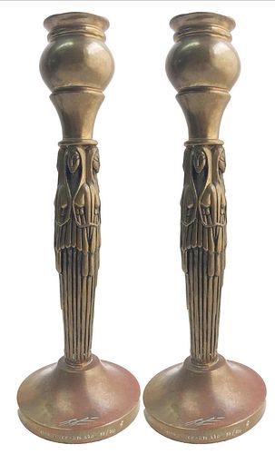 Erte - Maidens Candlestick (Pair)