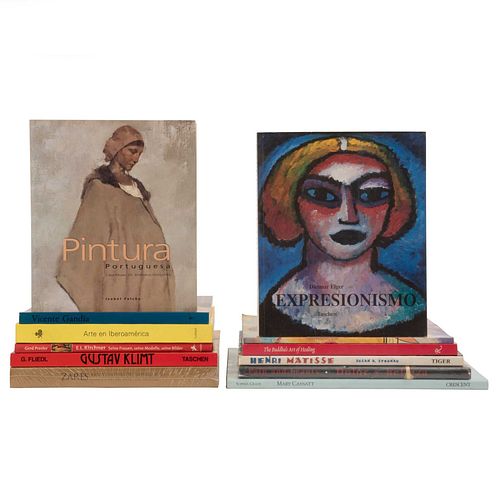 Libros de Arte. Henri Matisse / Zares. Arte y Cultura del Imperio Ruso / Pintura Portuguesa. Piezas: 12.