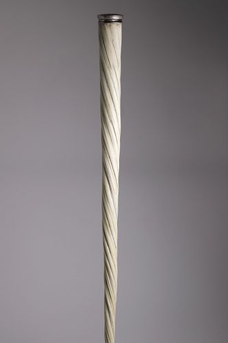 Antique Narwhal Tusk Walking Stick, mid 19th Century