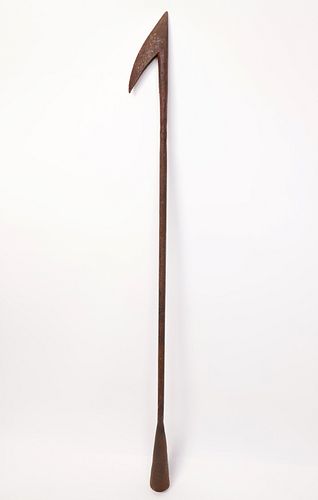 Wrought Iron Single Flue Harpoon, circa 1850