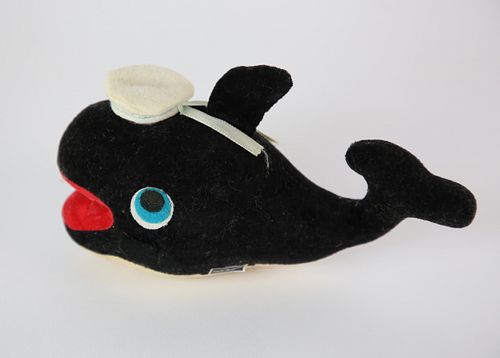 Vintage Japanese Sperm Whale Pin Cushion