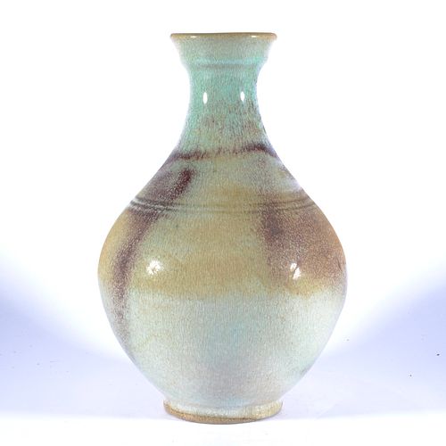 Jugtown Vernon Owens Chinese Blue Vase