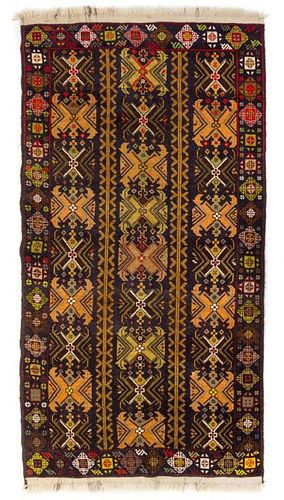A Northwest Persian Style Wool Rug 6 feet 10 1/4 inches x 3 feet 9 3/4 inches.