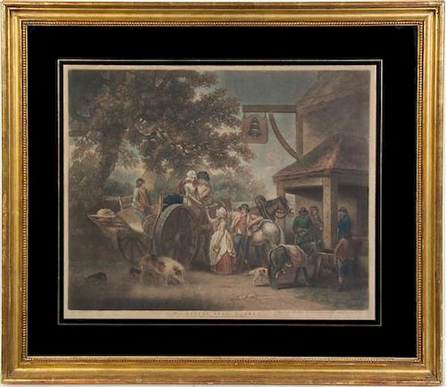 * John Raphael Smith, (British, 1752-1812), Return from Market, after George Morland.