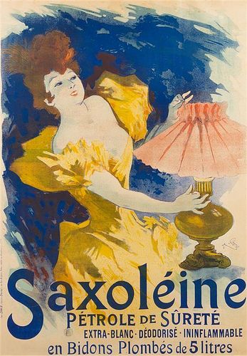 Jules Cheret, (French, 1836-1932), Saxoleine, 1894