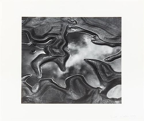 Brett Weston, (American, 1911-1993), Glacial Silt, Alaska, 1973