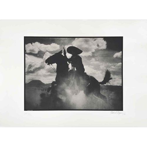 GABRIEL FIGUEROA, Pueblerina, 1948, Firmada y fechada 91, Fotoserigrafía 183/300, 56 x 76 cm