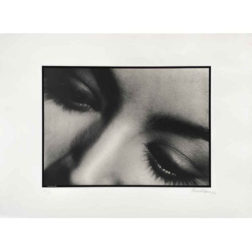GABRIEL FIGUEROA, Enamorada, 1946, Firmada y fechada 91, Fotoserigrafía 183/300, 56 x 76 cm