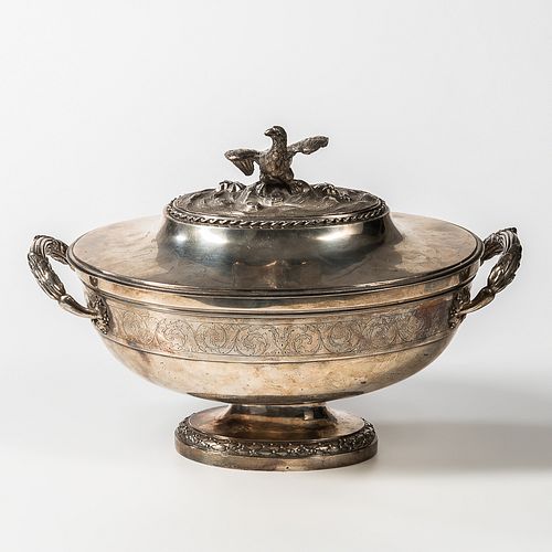 Louis XVI Silver Tureen and Cover