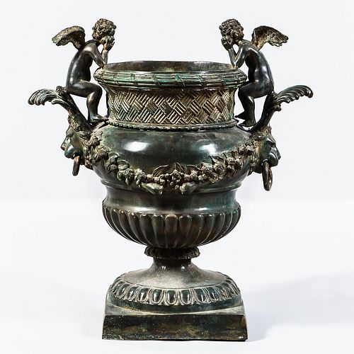 Bronze Garden Urn