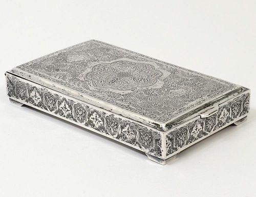 MIDDLE EASTERN SILVER BOX