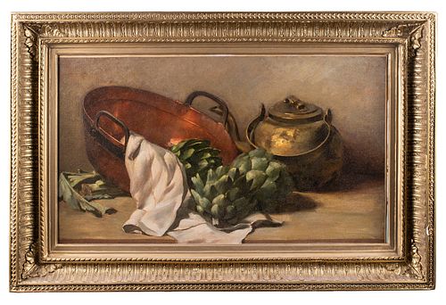 Still Life in the Style of William Merritt Chase (1849-1916)