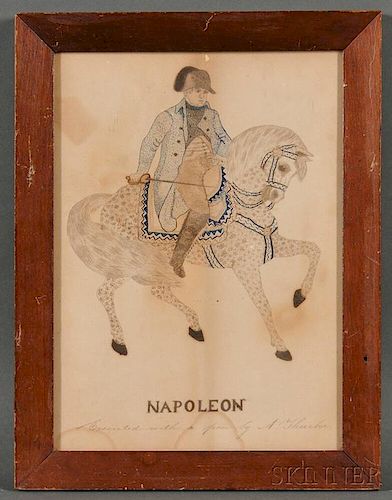 Drawing Depicting Napoleon