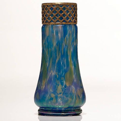 Loetz Cobalt Papillon Vase 