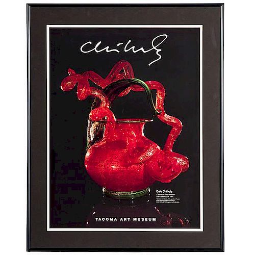 Large Collection of Museum and Festival Posters Signed by Dale Chihuly 
