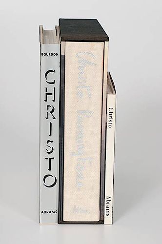 Group of Christo Books 