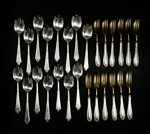 Two Sets of Silver Forks
